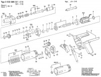 Bosch 0 602 486 004 ---- Hf-Impact Wrench Spare Parts